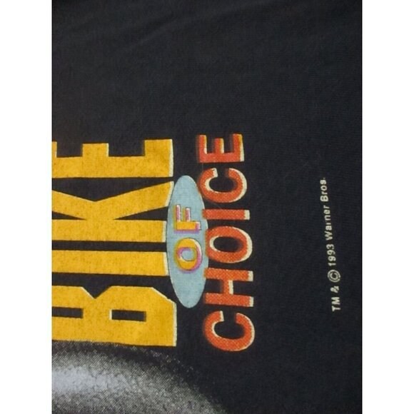 Vintage Men's T-shirt Large Single Stitch Looney Toons 1997 Sturgis Biker Rally - Picture 3 of 14